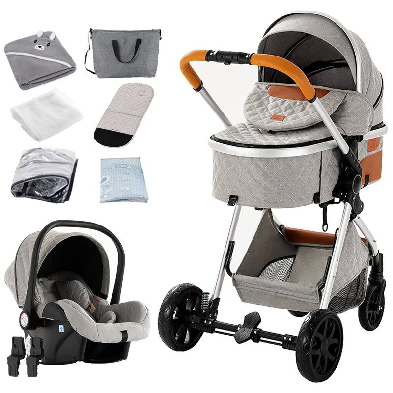 Kolica za Bebe 3 u 1 – Udobnost, Sigurnost i Stil u Svakoj Е etnji – fotografija 3