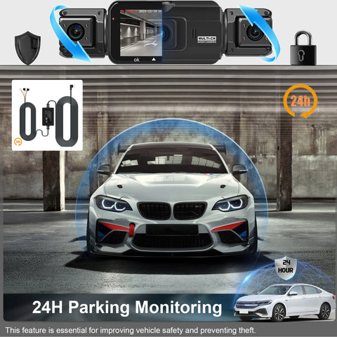 4CH WiFi Dash Cam Auto Kamera s 4 Kamere i Noćnim Snimanjem