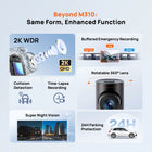 70mai M310 Plus 2K Dash Cam Auto Kamera s WiFi-jem – fotografija 6