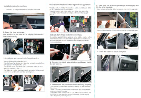 4CH WiFi Dash Cam Auto Kamera s 4 Kamere i Noćnim Snimanjem