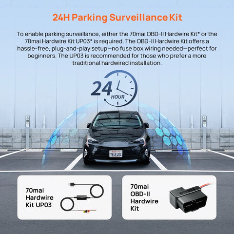 70mai M310 Plus 2K Dash Cam Auto Kamera s WiFi-jem