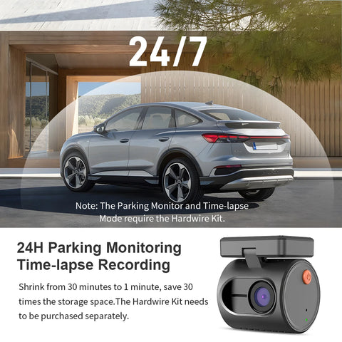 KAWA MINI 3 2K Auto Kamera s WiFi-jem