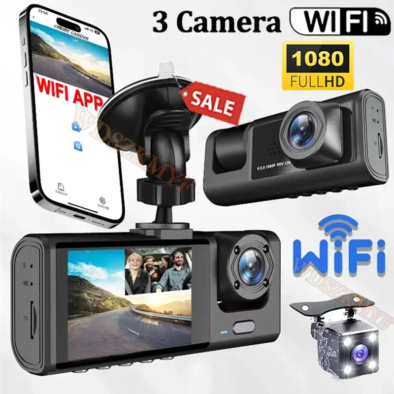 WiFi Dash Cam 2u1 вЂ“ Prednja + StraЕѕnja