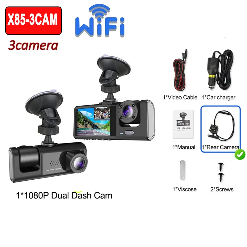 WiFi Dash Cam 2u1 вЂ“ Prednja + StraЕѕnja – fotografija 7