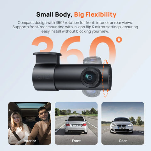 70mai M310 Plus 2K Dash Cam Auto Kamera s WiFi-jem