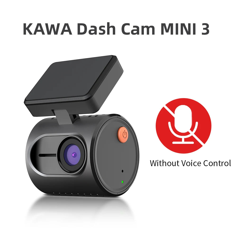 KAWA MINI 3 2K Auto Kamera s WiFi-jem